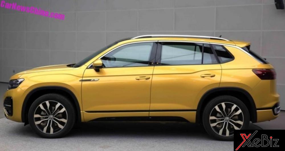  Volkswagen Tayron revelado más claramente, preparándose para amenazar a Hyundai Santa Fe