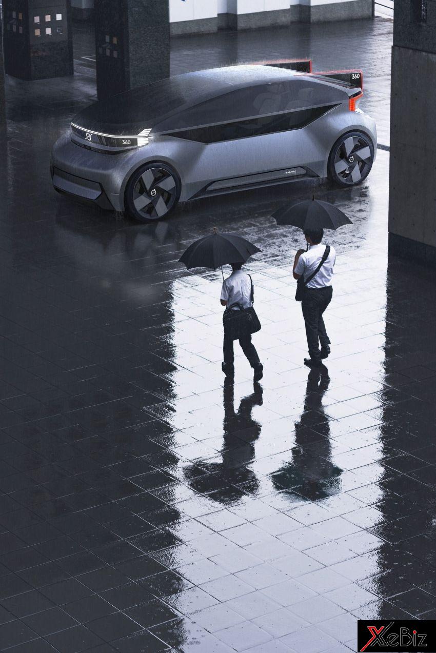 Concept Volvo 360c tự lái: đối thủ của ngành hàng không trong tương lai