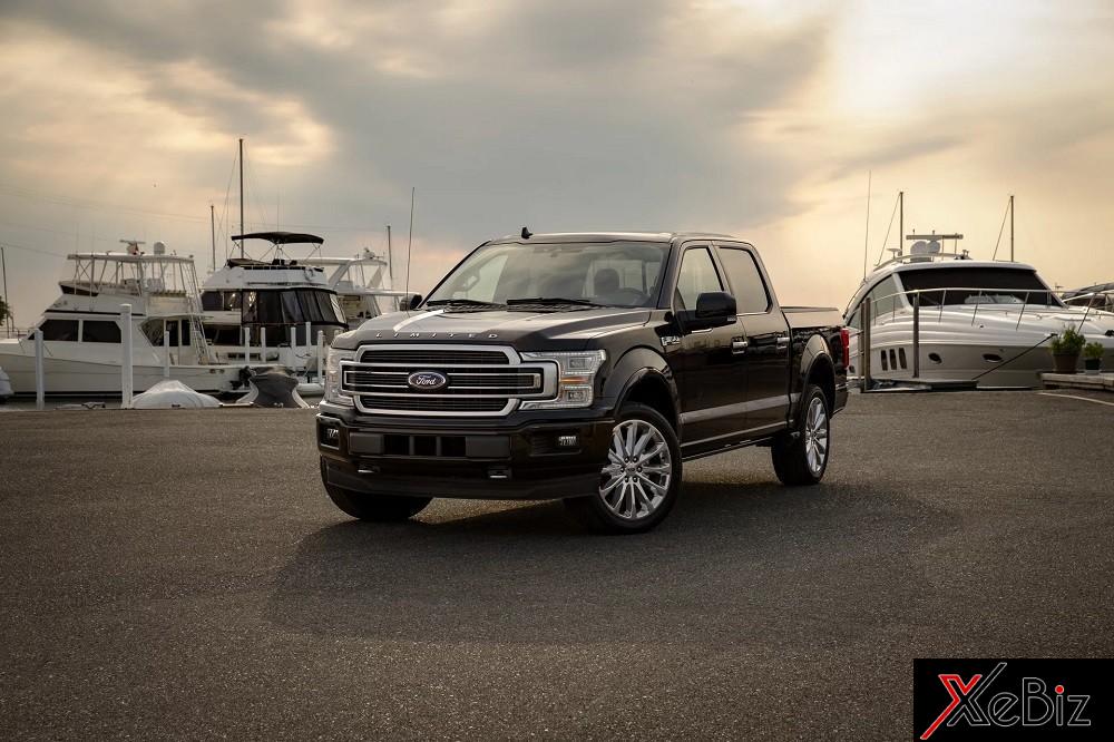 Cận cảnh thiết kế đầu xe của Ford F-150 Limited 2019 Cận cảnh thiết kế đầu xe của Ford F-150 Limited 2019