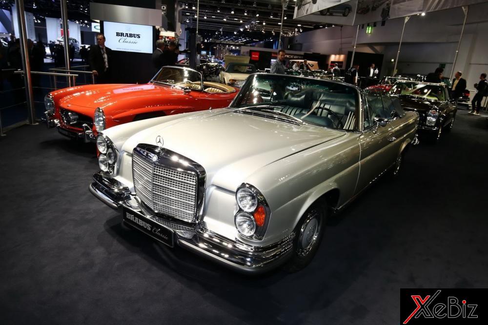 Đầu xe Brabus độ Mercedes-Benz cổ tại Triển lãm ô tô Frankfurt 2017.