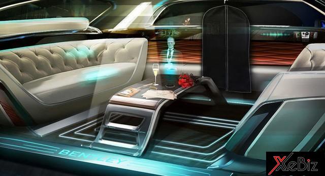 Thiết kế nội thất của xe sang có thể thay đổi  Thiết kế nội thất của xe sang