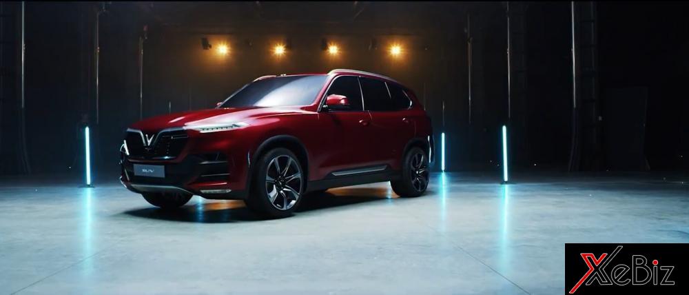 Thiết kế ngoại thất của mẫu xe VinFast SUV Thiết kế ngoại thất của mẫu xe VinFast SUV