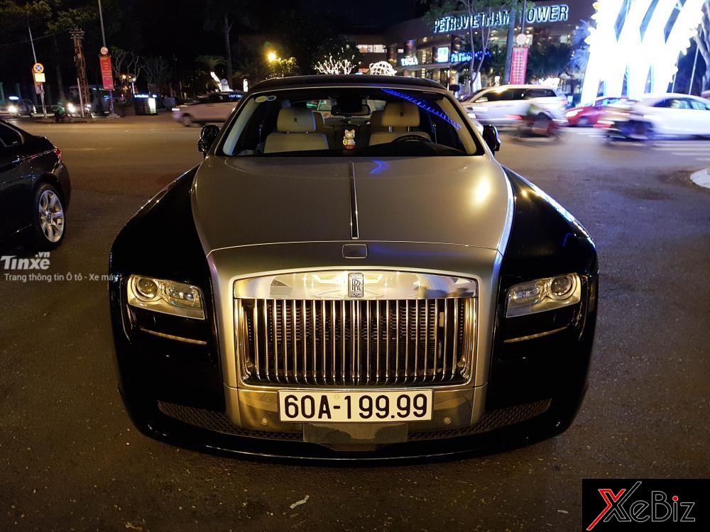 Rolls-Royce Ghost biển "tứ quý" 9 của đại gia Đồng Nai xuất hiện trên đường phố Sài thành