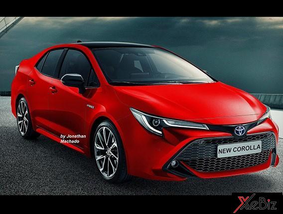 Toyota Corolla Altis 2019 phải chăng sẽ có thiết kế như thế này?