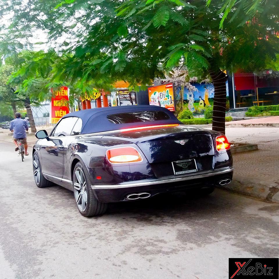Bentley Continental GT V8 S mui trần độc nhất Việt Nam xuất hiện trên phố Hải Phòng