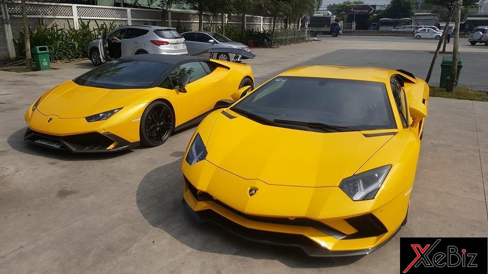 Cặp đôi siêu xe Lamborghini độc nhất Việt Nam tái xuất trên phố