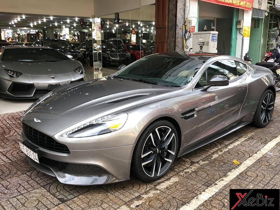 Siêu xe Aston Martin Vanquish hàng hiếm tại Việt Nam đang được rao bán