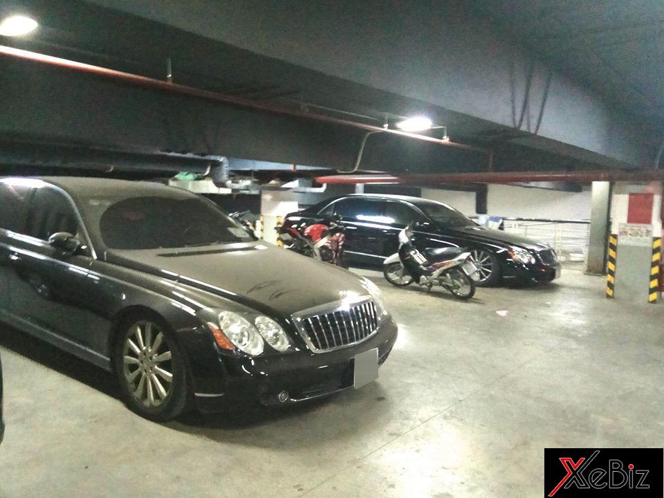 Xót xa với hình ảnh cặp đôi xe siêu sang Maybach 62S triệu USD bị "bỏ rơi" ở hầm đỗ xe