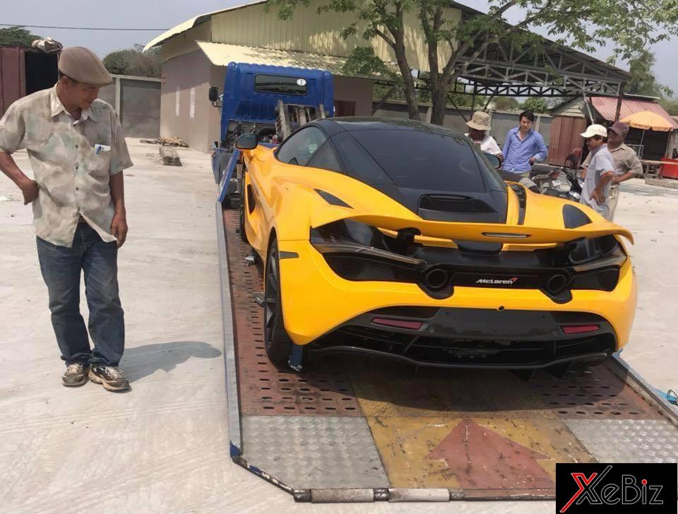 Siêu xe McLaren 720S thứ 2 chuẩn bị cập bến Campuchia