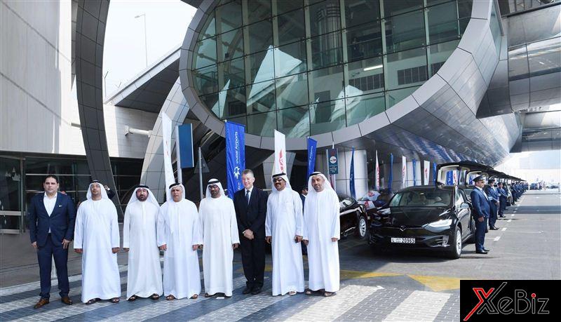 Sẽ có thêm nhiều xe điện Tesla được nhập về Dubai để làm taxi Xe điện Tesla nhập vào Dubai