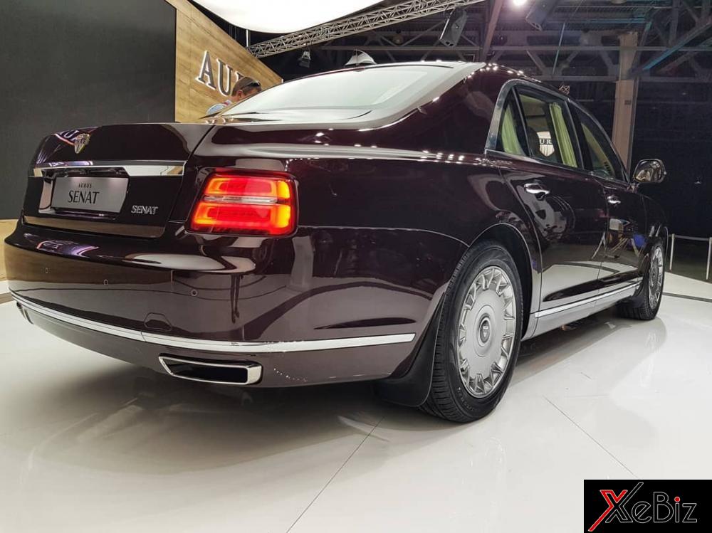 Aurus Senat ngắn hơn Rolls-Royce Phantom