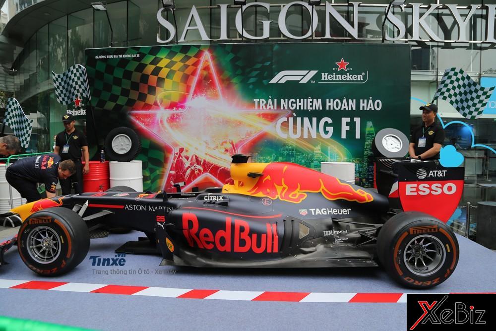 Mẫu xe đua F1 của đội Reb Bull