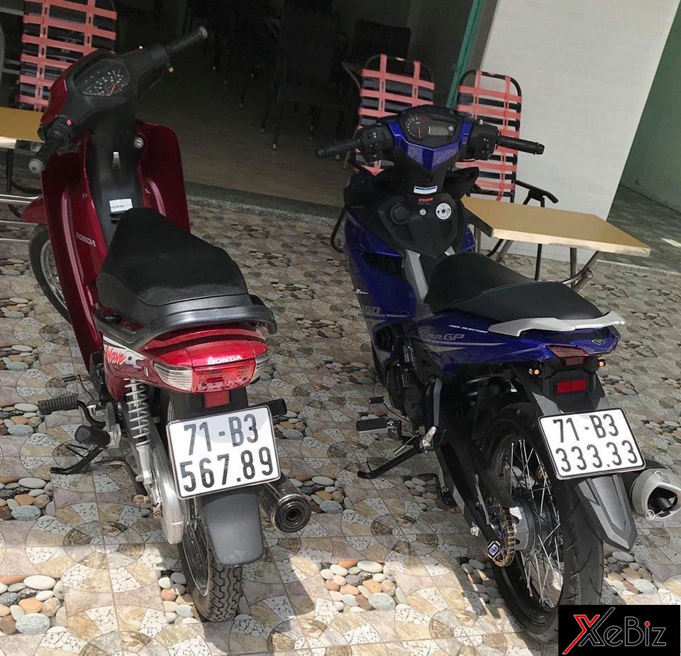 Xe Wave Alpha mang biển 567.89