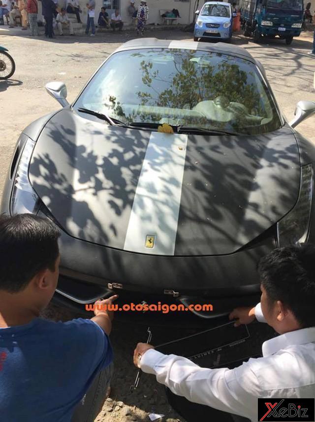 Siêu xe mui trần Ferrari 458 Spider