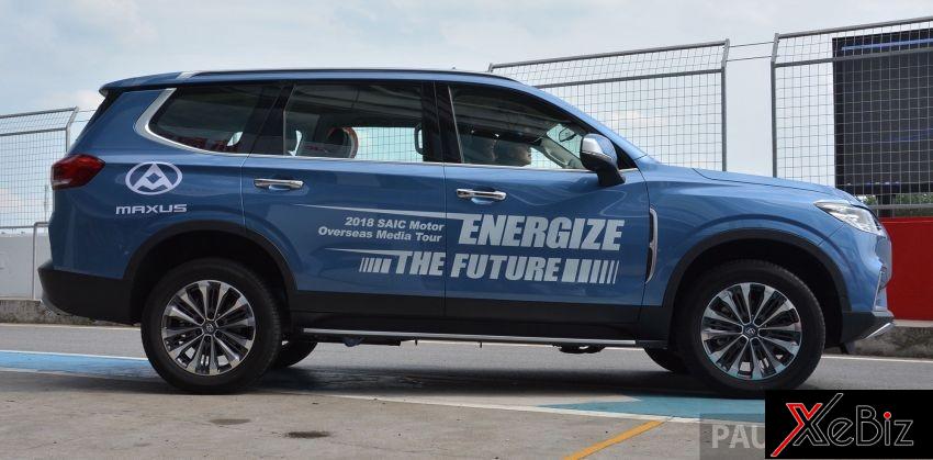 Maxus D90 dài và rộng hơn Toyota Fortuner