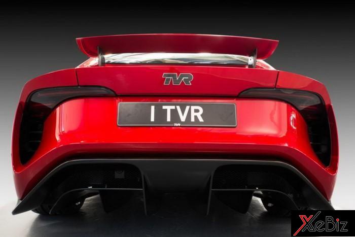đuôi xe TVR Griffith 2018 3