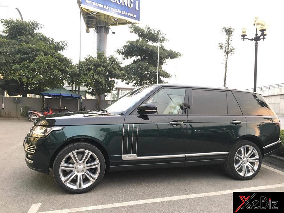 Range Rover SVAutobiography màu xanh lục phối đen tại Lào Cai Range Rover SVAutobiography màu xanh lục phối đen tại Lào Cai