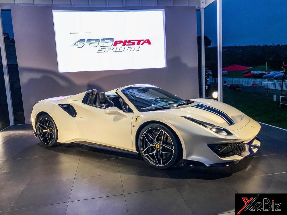 Ferrari 488 Pista Spider được xem là chuẩn mực mới của siêu xe mui trần nhà ngựa chồm