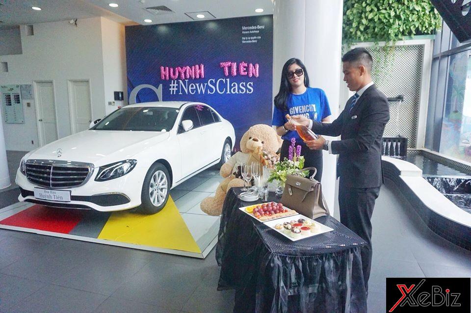 Chiếc xe sang mà Huỳnh Tiên mới mua mang nhãn hiệu Mercede-Benz E200