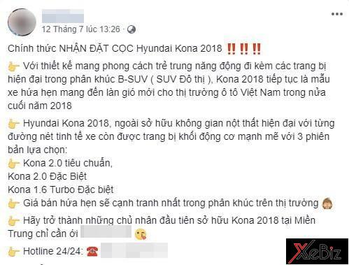 Nhân viên bán hàng cũng nhanh nhạy nhận đặt hàng mẫu SUV đô thị này