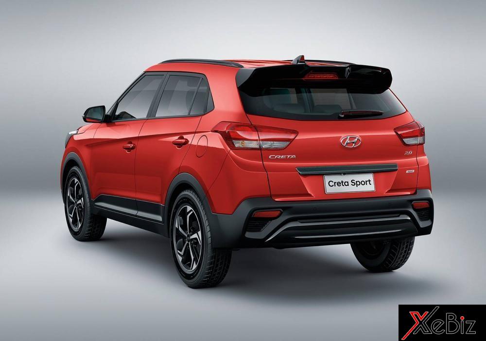 Hyundai Creta Sport 2019 màu đỏ Red Chilli