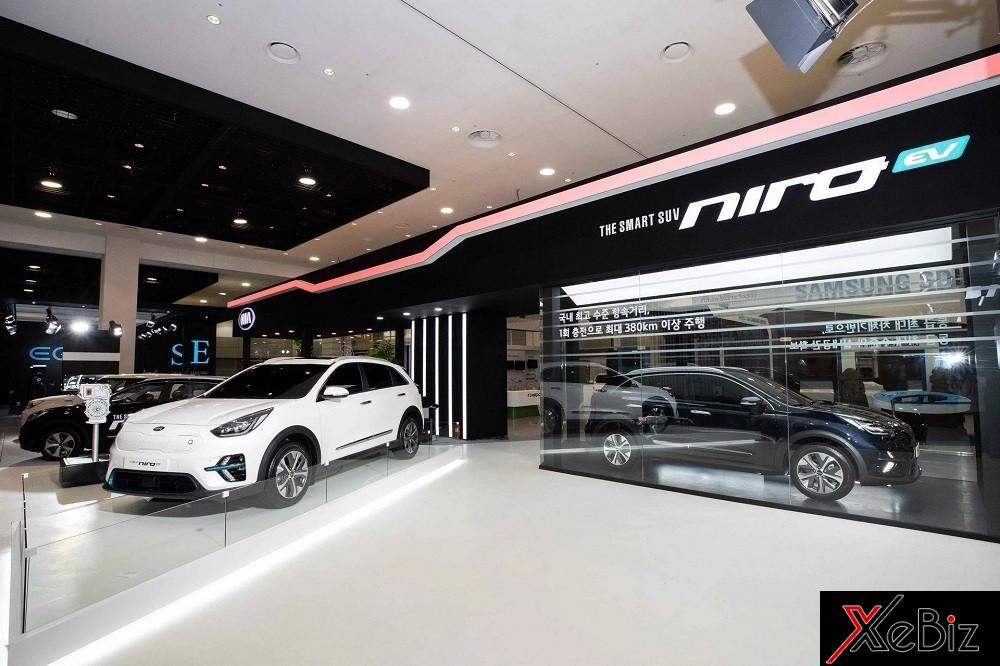 Kia Niro EV 2018 có 2 loại pin với mức tiêu thụ điện năng 39,2 kWh và 64 kWh Kia Niro EV 2018 có 2 loại pin với mức tiêu thụ điện năng 39,2 kWh và 64 kWh