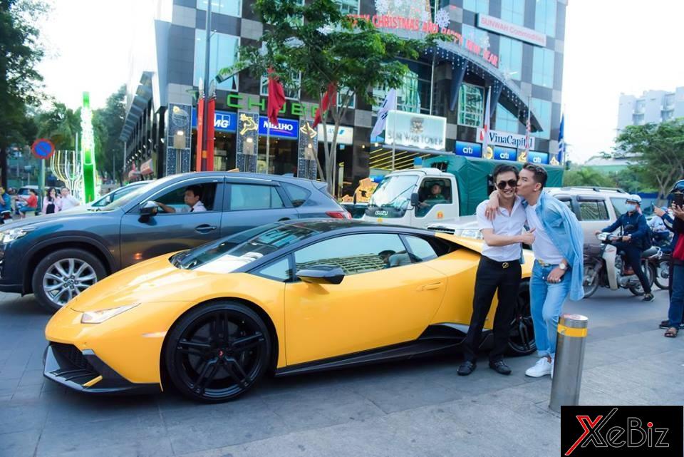 Đàm Vĩnh Hưng cũng từng mượn siêu xe Lamborghini Huracan độ Mansory và Cường Đô-la để quay MV 