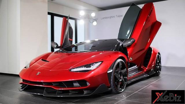Lamborghini Centenario khoác bộ cánh màu đỏ rượu “độc quyền” 03
