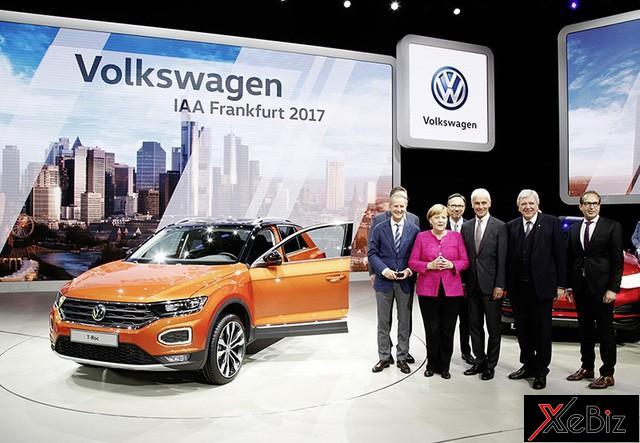 Gian trưng bày sản phẩm của Volkswagen