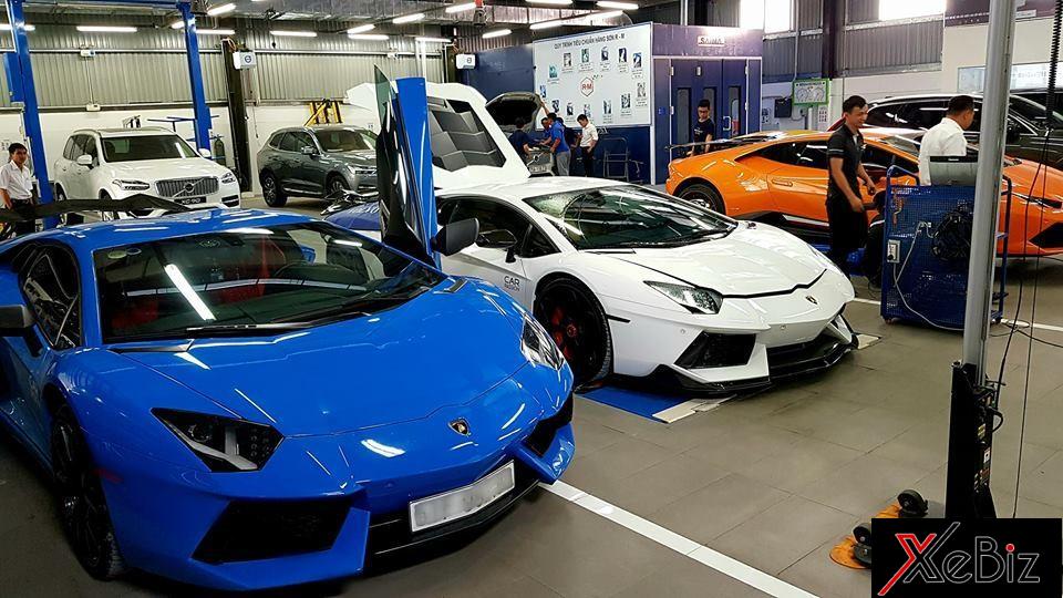 Lamborghini Aventador LP700-4 màu xanh Lemans thuộc sở hữu của một người yêu xe Vũng Tàu