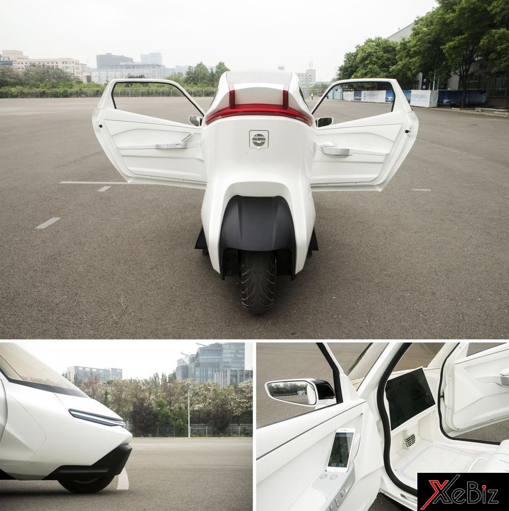 Thiết kế của xe 2 bánh 1703 từ nhiều góc độ khác nhau