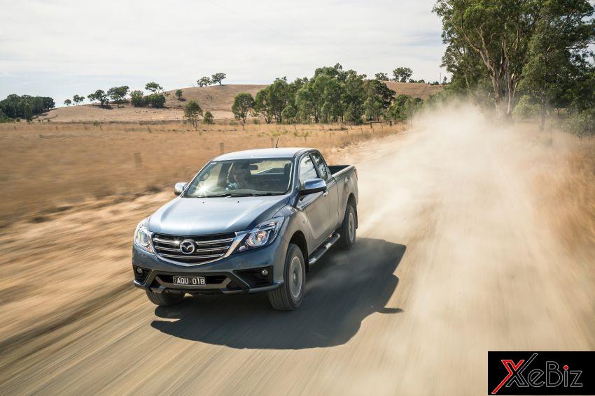 Thiết kế đầu xe của Mazda BT-50 2018