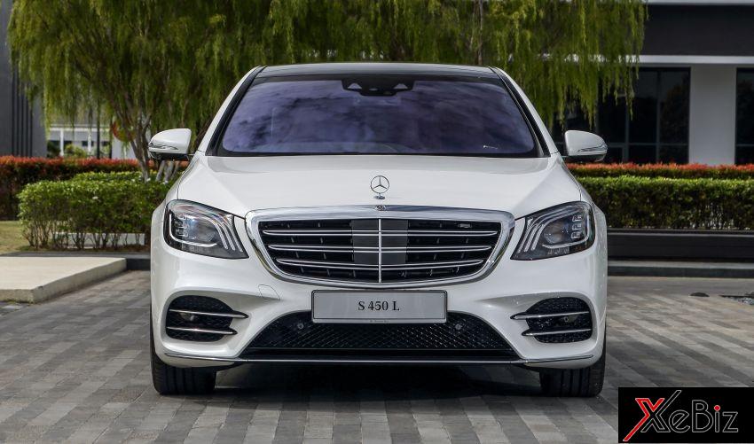 Ngoại hình xe Mercedes-Benz S-Class 2019 có sự thay đổi nhẹ so với bản tiêu chuẩn
