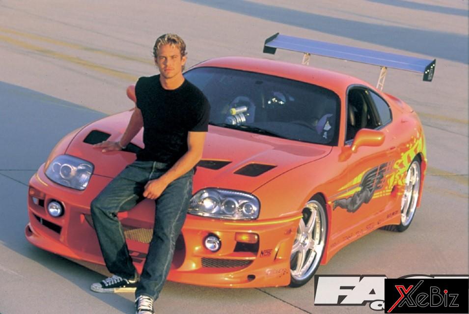 Cố ngôi sao Paul Walker và mẫu Toyota Supra