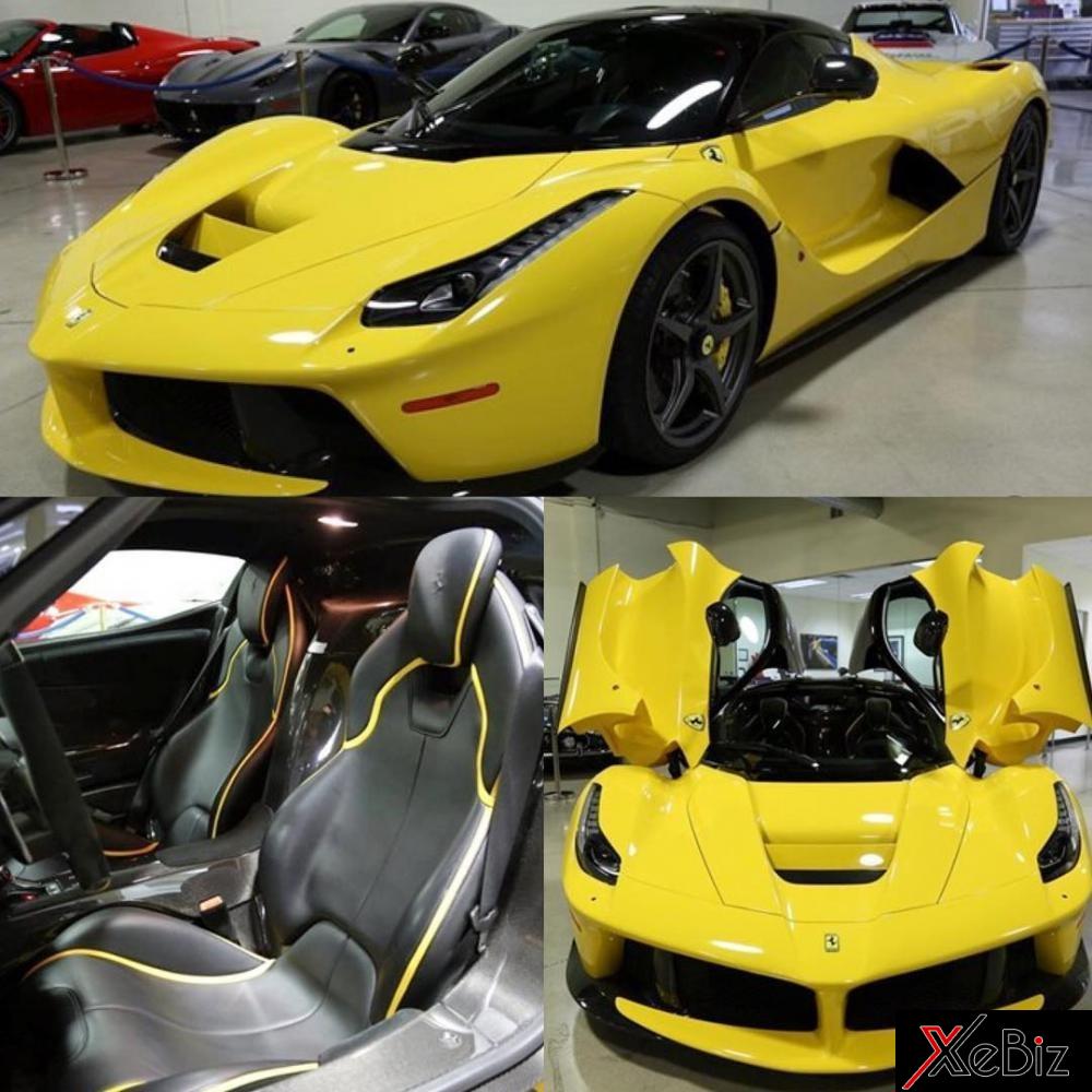 &nbsp;Ferrari LaFerrari màu vàng&nbsp;đã&nbsp;được&nbsp;nam rapper&nbsp;Drake mua lại của một&nbsp;đại lý siêu xe&nbsp;ở Mỹ vào tháng 2&nbsp;đầu năm nay