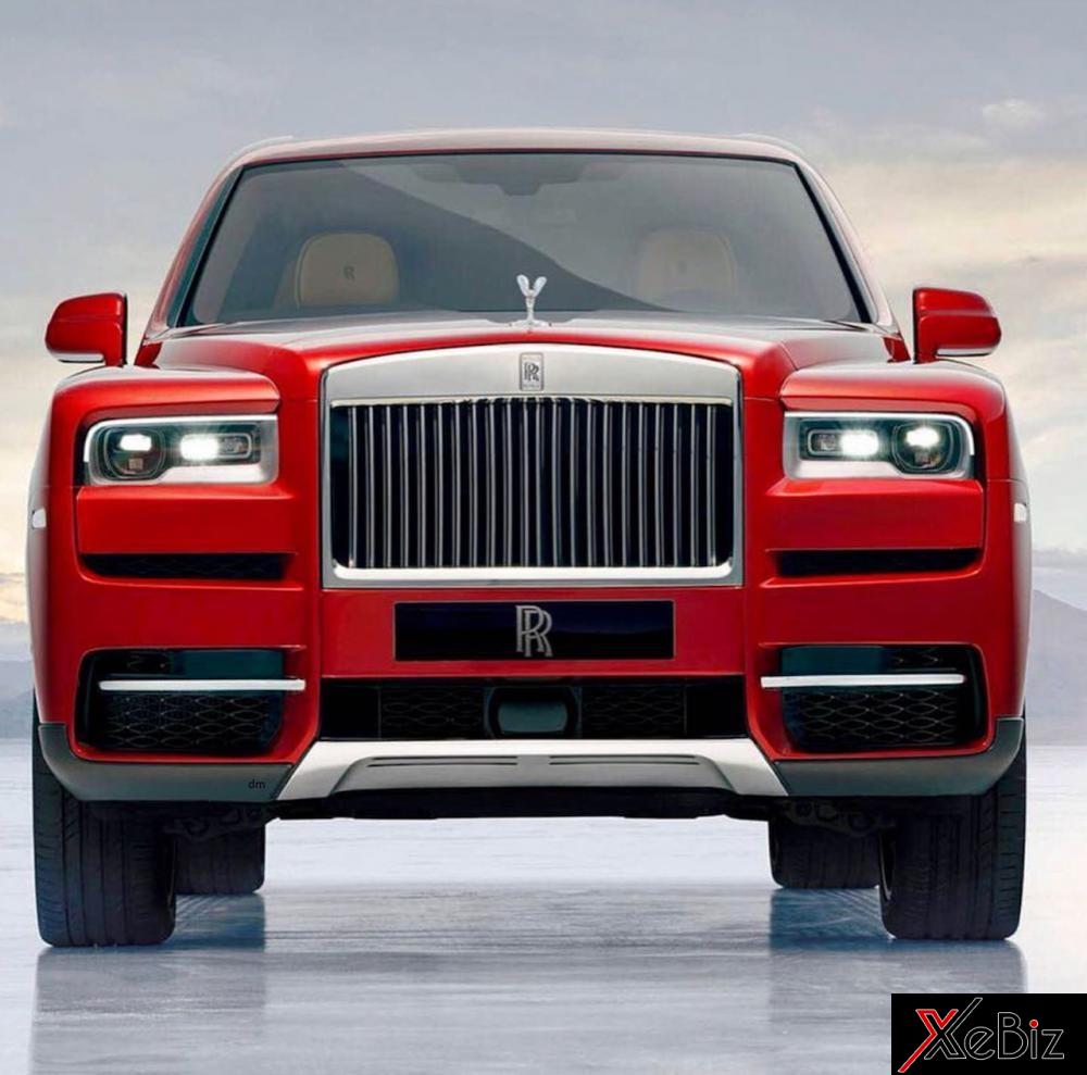 Cận cảnh thiết kế đầu xe của Rolls-Royce Cullinan 2019 Cận cảnh thiết kế đầu xe của Rolls-Royce Cullinan 2019