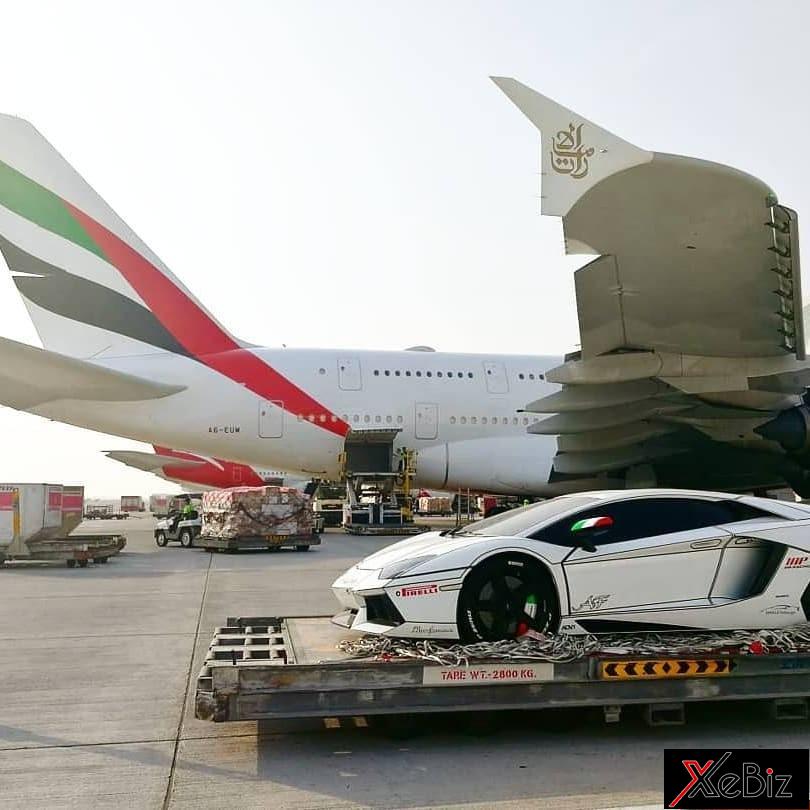 Chiếc Lamborghini Aventador LP760-2 được vận chuyển sang châu Âu cùng chủ nhân