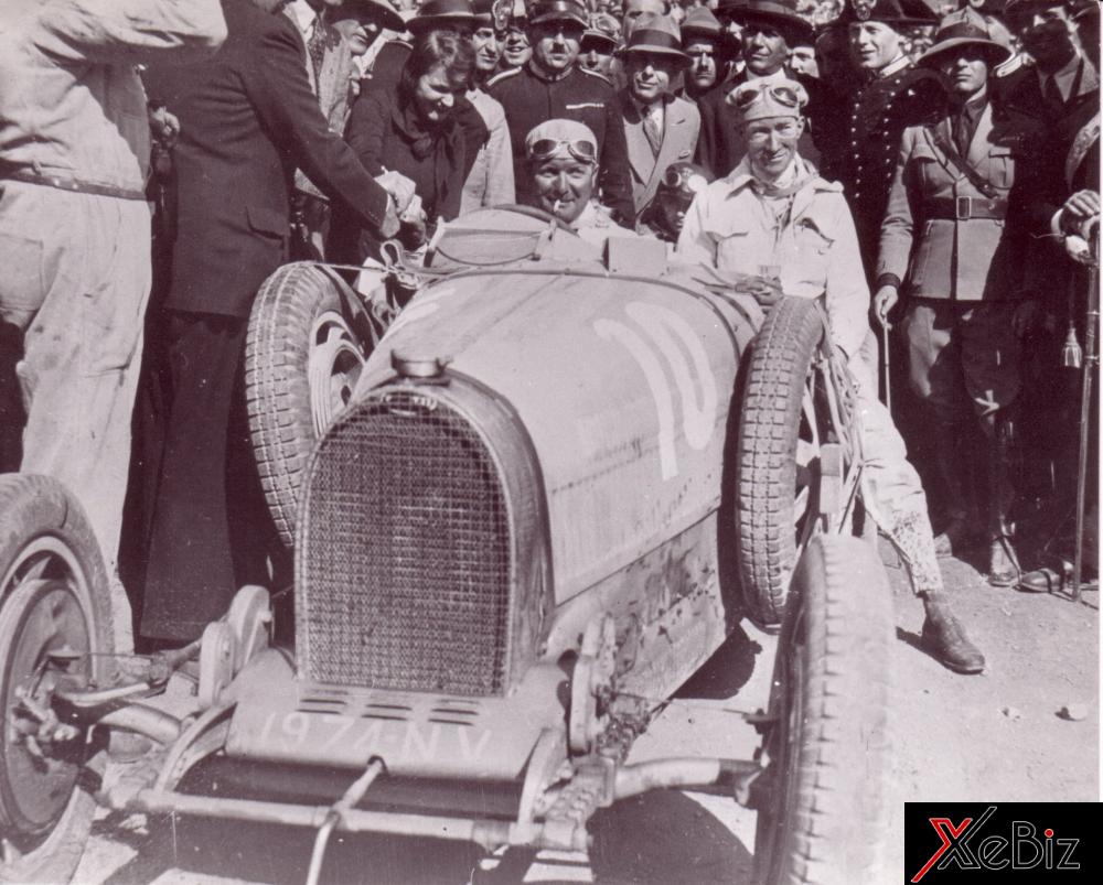 Người đã giúp hãng Bugatti 2 lần bước lên bục cao nhất trong cuộc đua Targa Florio vào cuối những năm 1920. Người đã giúp hãng Bugatti 2 lần bước lên bục cao nhất trong cuộc đua Targa Florio vào cuối những năm 1920.