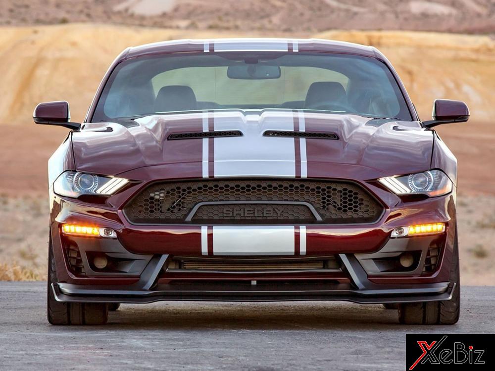 Cận cảnh thiết kế đầu xe của Shelby Mustang Super Snake 2018 Cận cảnh thiết kế đầu xe của Shelby Mustang Super Snake 2018