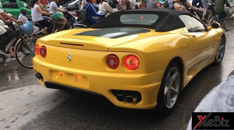 Tại thị trường Việt Nam có khoảng 3 chiếc Ferrari 360 Spider được đưa về nước Tại thị trường Việt Nam có khoảng 3 chiếc Ferrari 360 Spider được đưa về nước