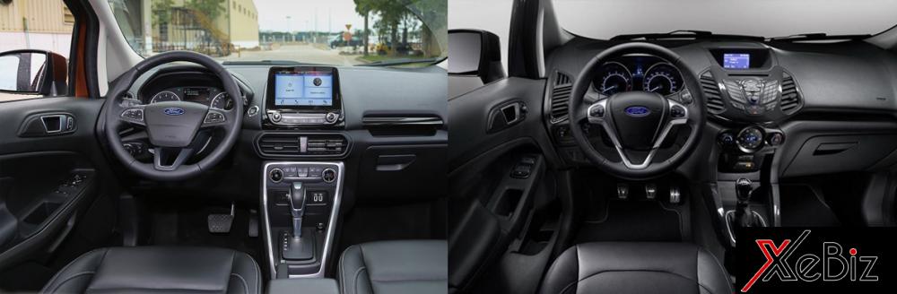 So sánh Ford EcoSport cũ và mới So sánh Ford EcoSport cũ và mới
