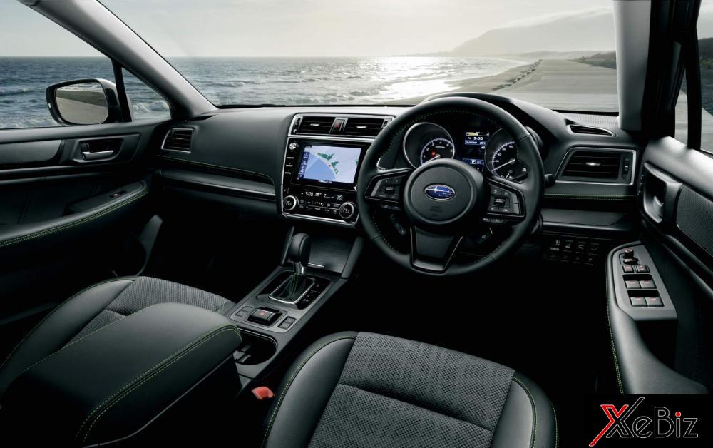 Nội thất khoang lái của Subaru Outback X-Break