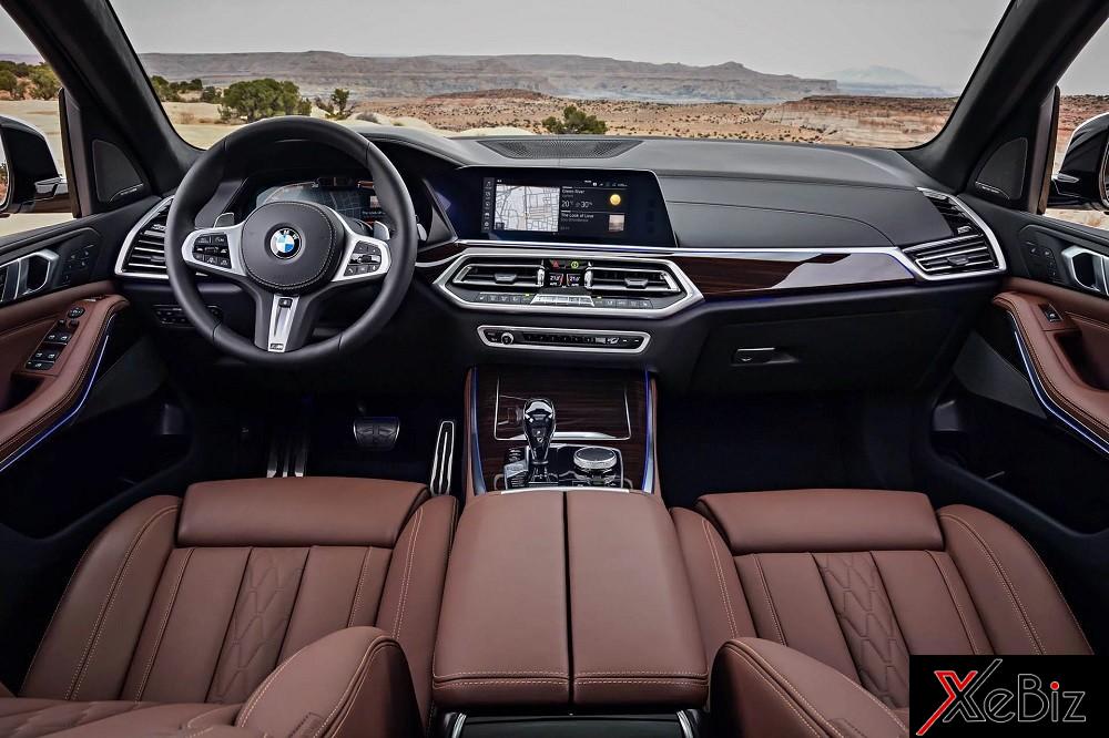 Nội thất sang trọng của BMW X5 2019
