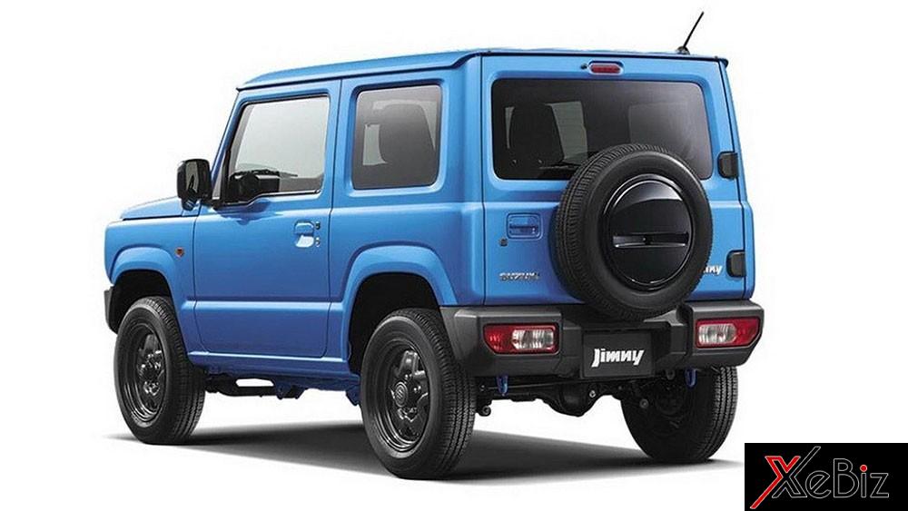 Suzuki Jimny 2019 với lốp dự phòng phía sau