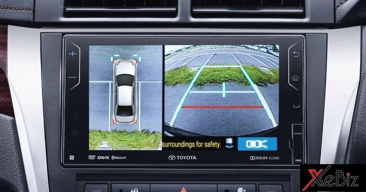 Camera toàn cảnh trên Toyota Camry.