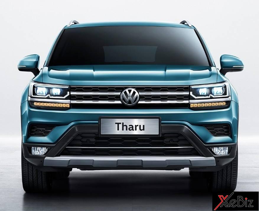 Bản cao cấp của Volkswagen Tharu sẽ có đèn pha LED và đèn sương mù trước