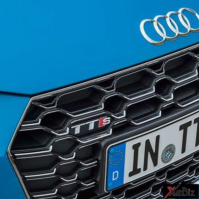 Lưới tản nhiệt mới của Audi TTS 2019 với mắt lưới hình lục giác Lưới tản nhiệt mới của Audi TTS 2019 với mắt lưới hình lục giác