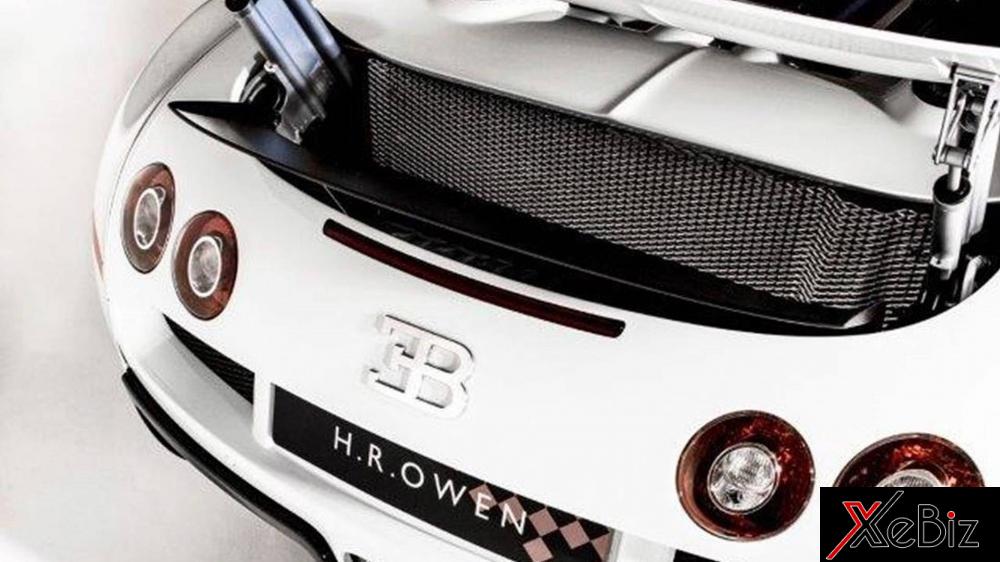 Ngoại hình xe còn khá hoàn hảo. Chiếc Bugatti Veyron Grand Sport này được sản xuất từ năm 2013