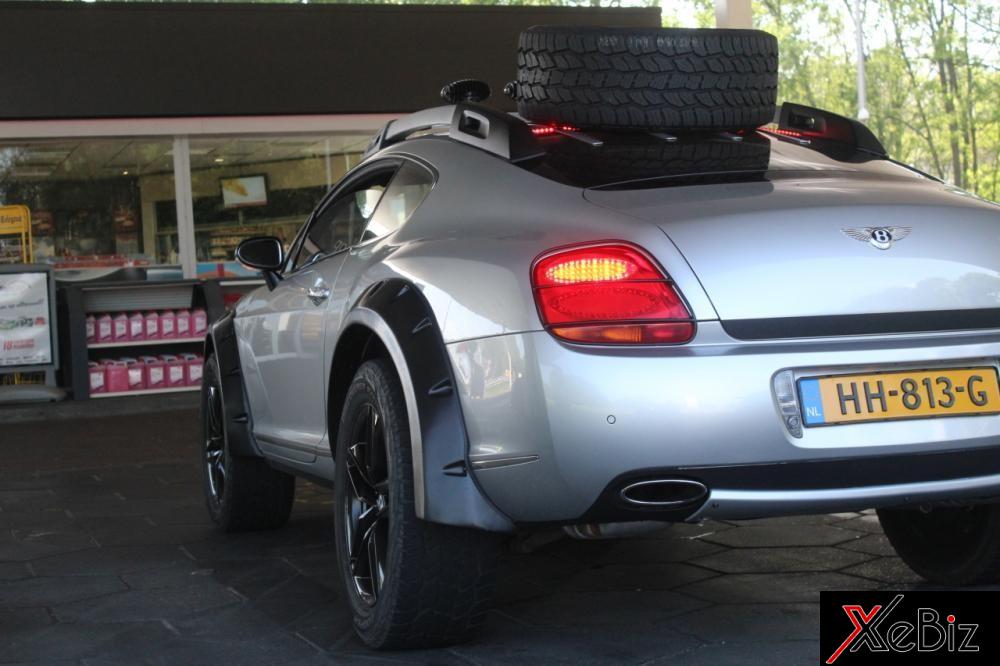 Chắn bùn loe rộng của chiếc Bentley Continental GT độ