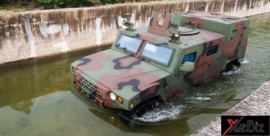 Xe có khả năng lội nước sâu 0,75 mét Xe có khả năng lội nước sâu 0,75 mét